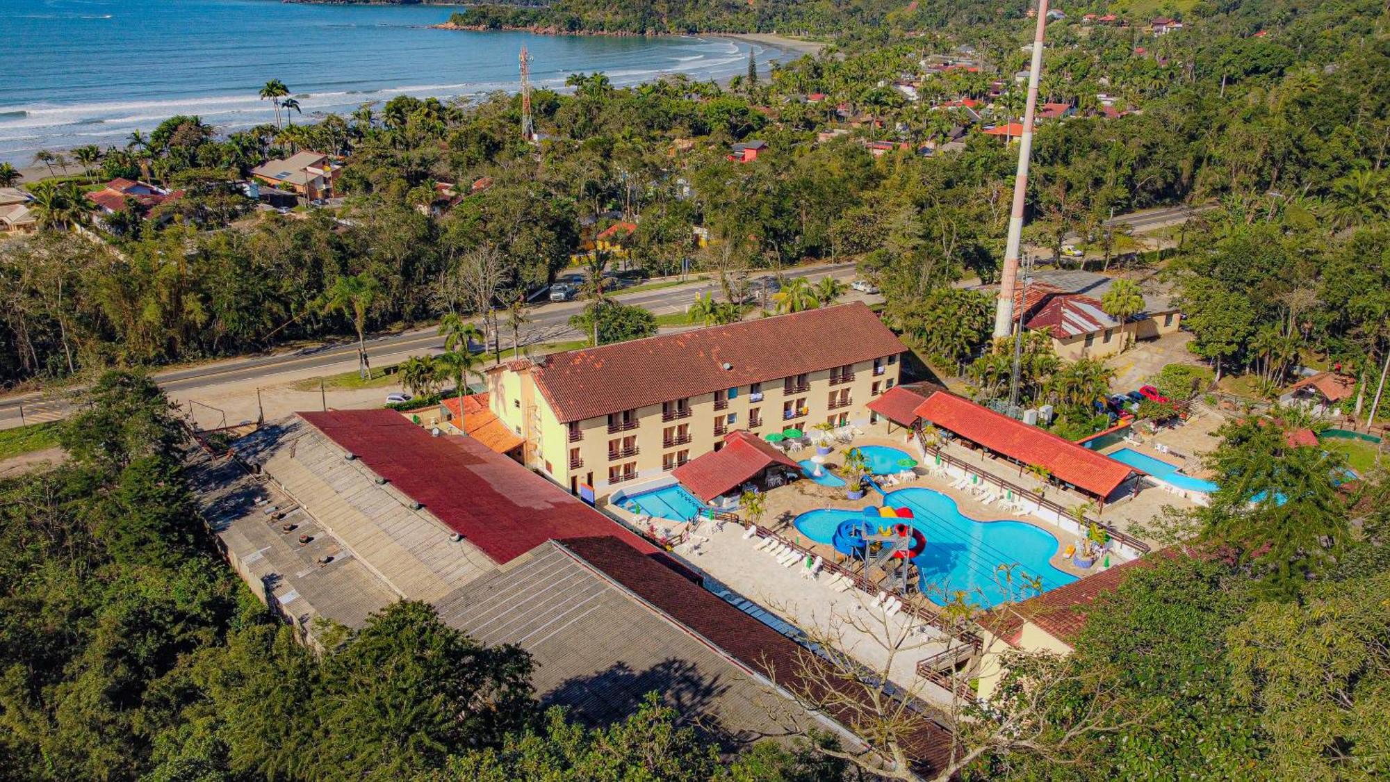 Agua Doce Praia Hotel Ubatuba Eksteriør bilde