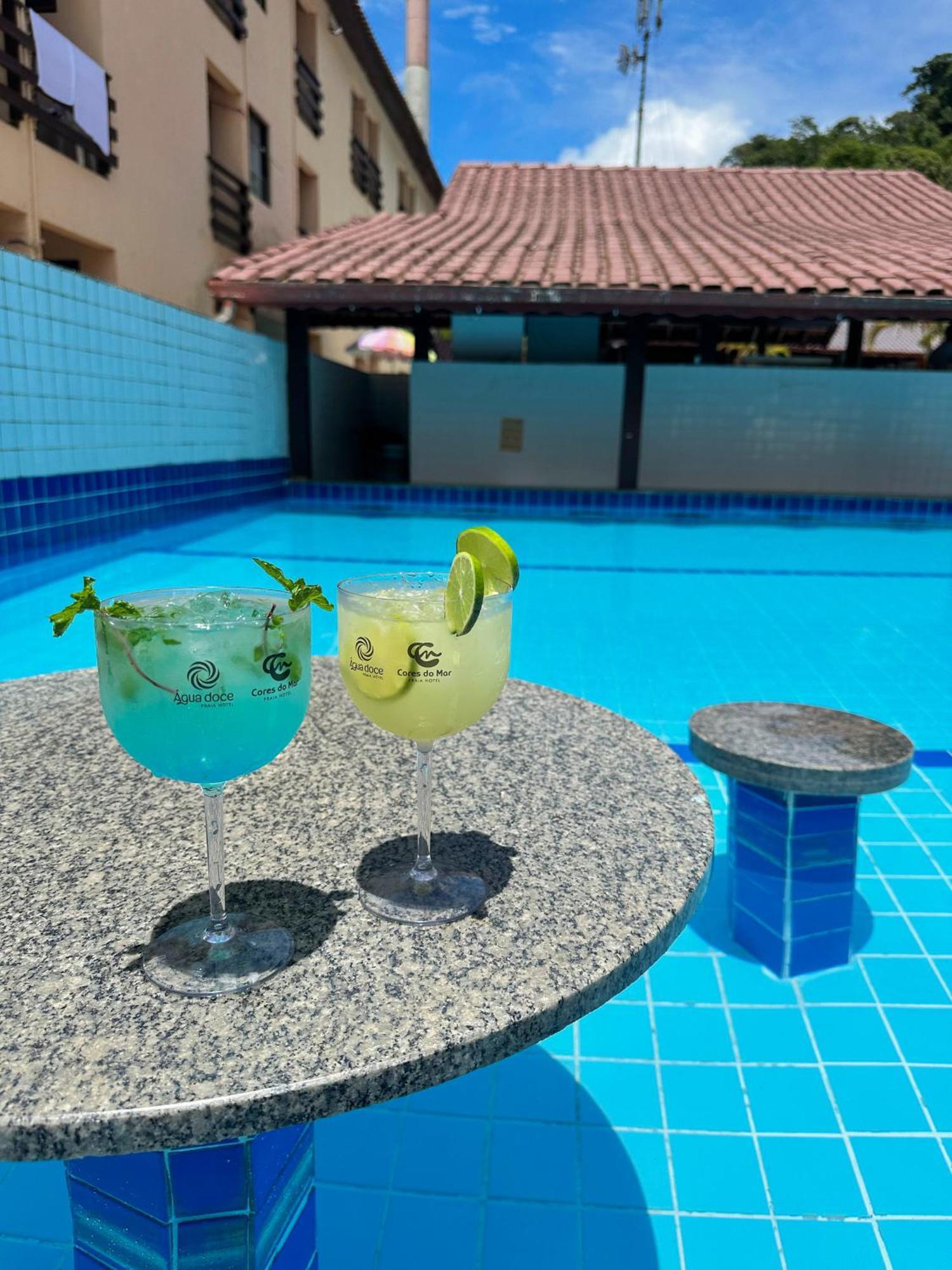 Agua Doce Praia Hotel Ubatuba Eksteriør bilde